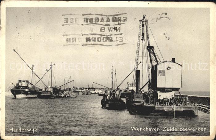 Harderwijk Werkhaven Zuiderzeewerken