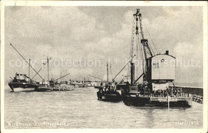 Harderwijk Werkhaven Zuiderzeewerken