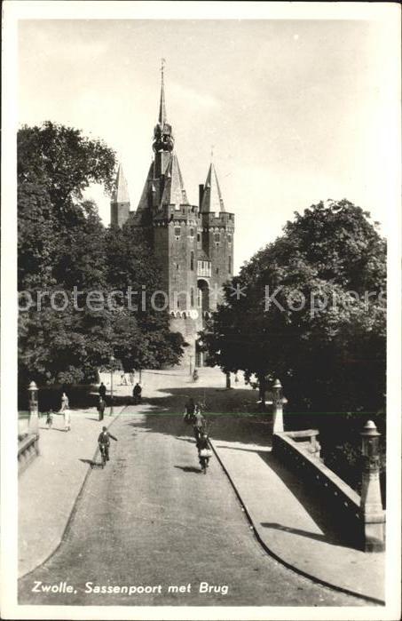 Zwolle Overijssel Sassenpoort Brug