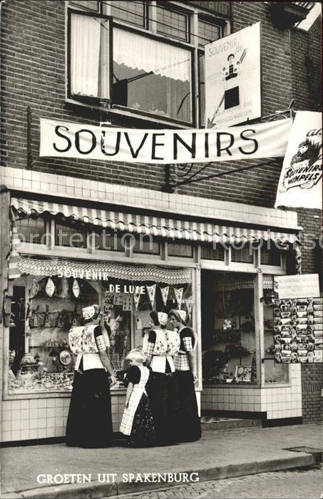 Spakenburg Souvenirs Laden Trachten