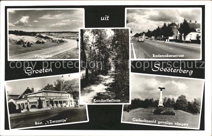 Soesterberg Vliegveld Rademakersstraat Gedenknaald Gevallen Vliegers Restaurant