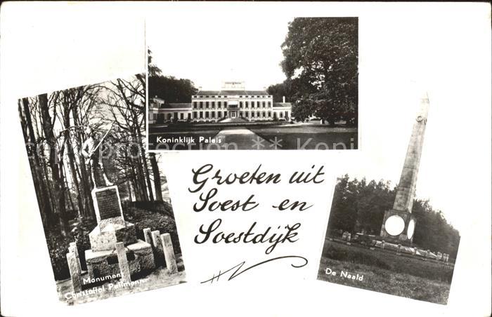 Soestdijk Monument Christoffel Pullmann De Naald Koninklijk Paleis Denkmal