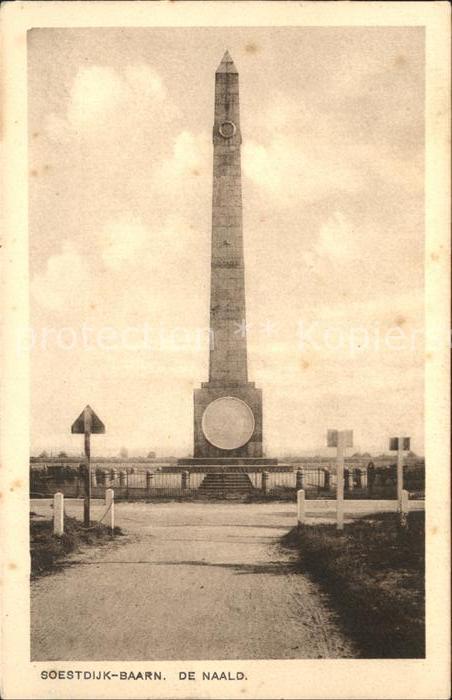 Soestdijk De Naald Gedenknaald Denkmal