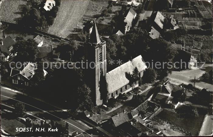 Soest Netherlands NH Kerk Kirche Fliegeraufnahme