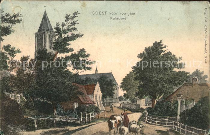 Soest Netherlands voor 100 jaar Kerkebuurt