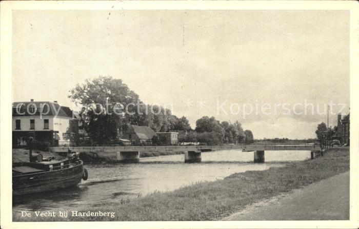 Hardenberg Niederlande De Vecht Bruecke Kahn