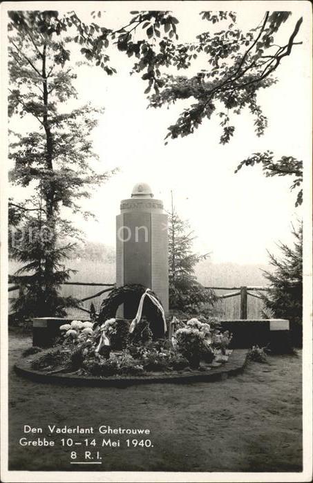 Grebbe Den Vaderlant Ghetrouwe Denkmal