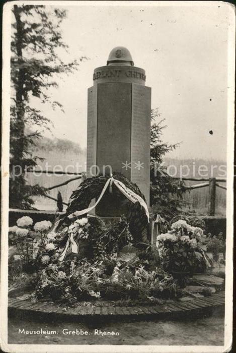 Rhenen Mausoleum Grebbe Denkmal