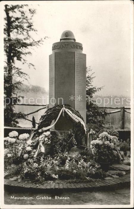 Rhenen Mausoleum Grebbe Denkmal