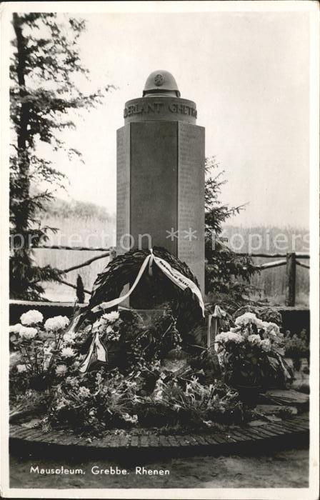 Rhenen Mausoleum Grebbe Denkmal