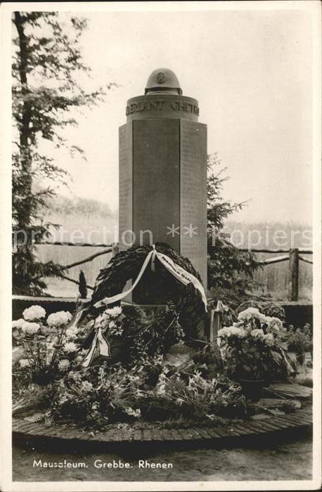 Rhenen Mausoleum Grebbe Denkmal