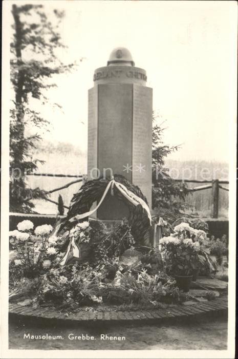 Rhenen Mausoleum Grebbe Denkmal