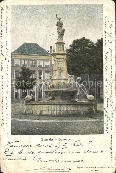Deventer Fontein Brunnen