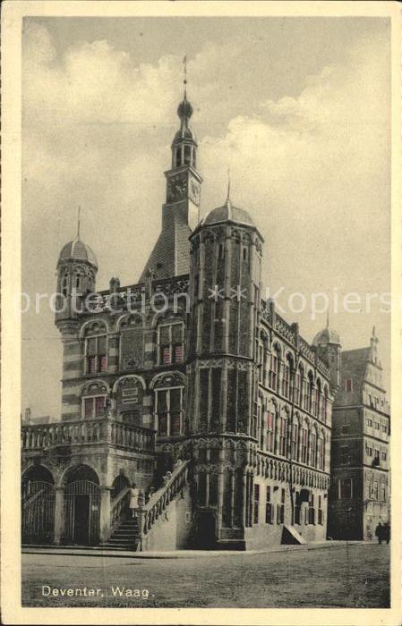 Deventer De Waag Gebouw