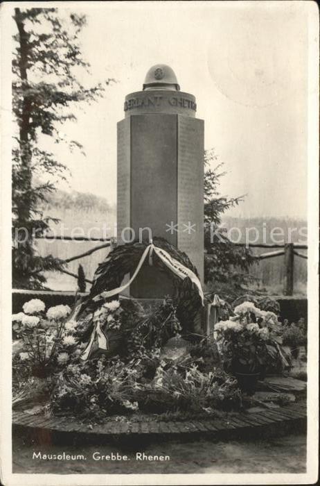 Rhenen Mausoleum Grebbe Denkmal