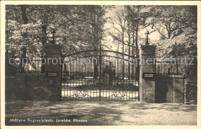 Rhenen Militaire Begraafplaats Grebbeberg