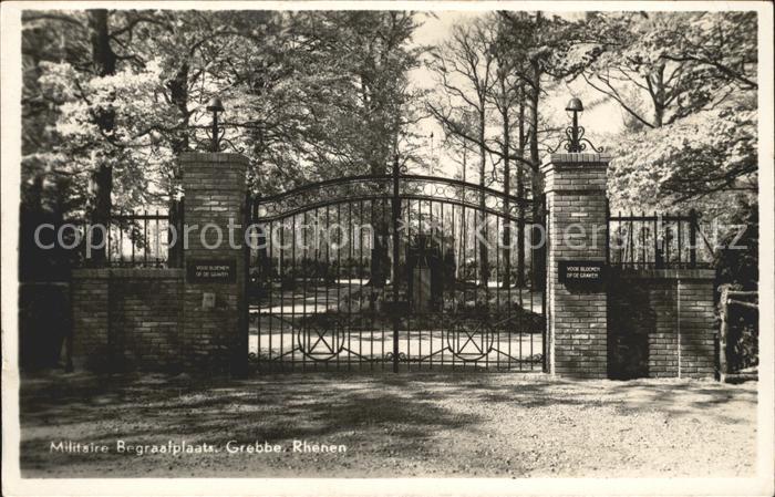 Rhenen Militaire Begraafplaats Grebbe