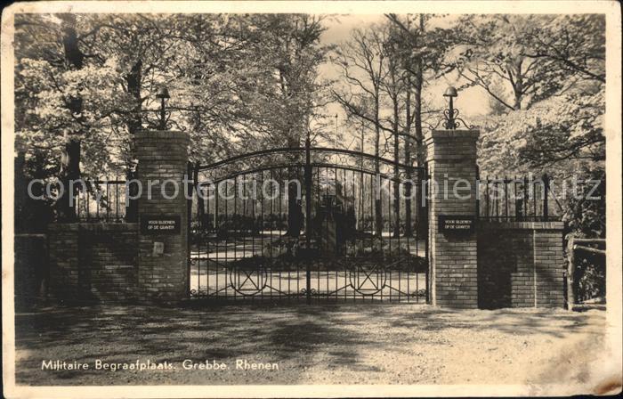 Rhenen Militaire Begraafplaats Grebbeberg