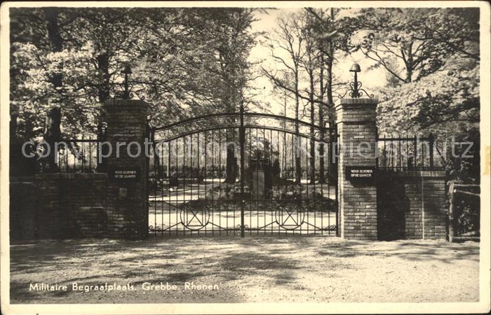 Rhenen Militaire Begraafplaats Grebbe