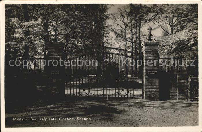 Rhenen Militaire Begraafplaats Grebbe