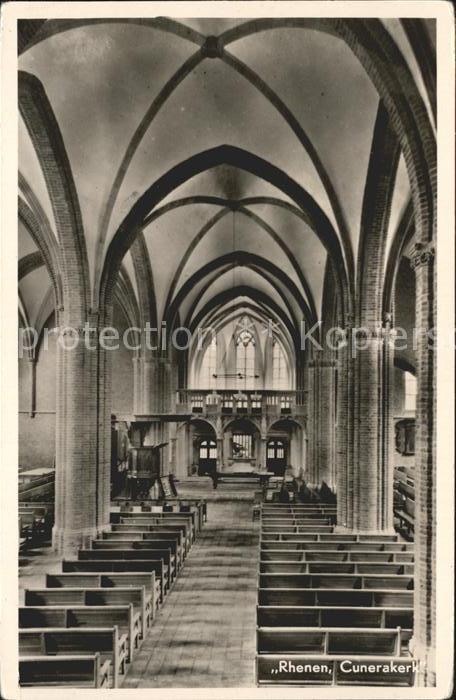 Rhenen Interieur Cunerakerk Kirche