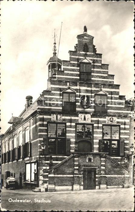 Oudewater Stadhuis Rathaus Giebel