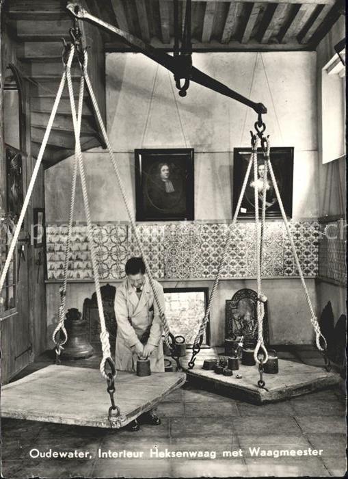 Oudewater Interieur Heksenwaag met Waagmeester