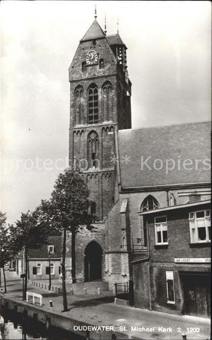 Oudewater St Michael Kerk Kirche Anfang 13. Jhdt.