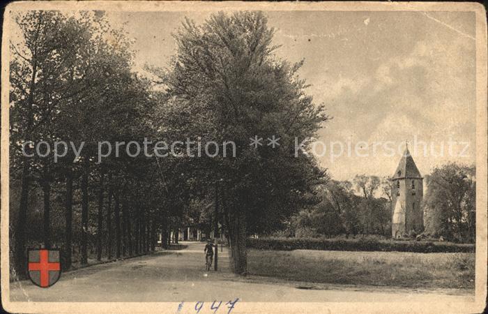 Oud Leusden Strassenpartie Turm Wappen