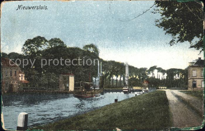 Nieuwersluis Uferstrasse Boot