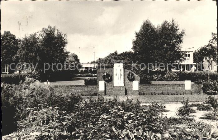 Maarn Monument met tunnel Denkmal