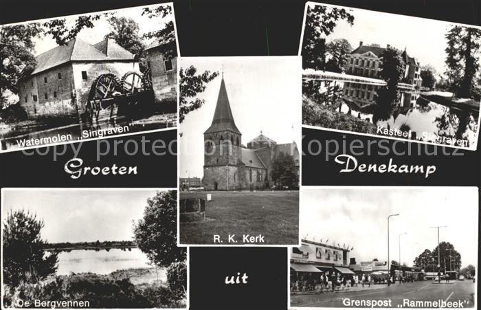 Denekamp Watermolen Singraven Kasteel Bergvennen Kerk Grenspost Rammelbeek