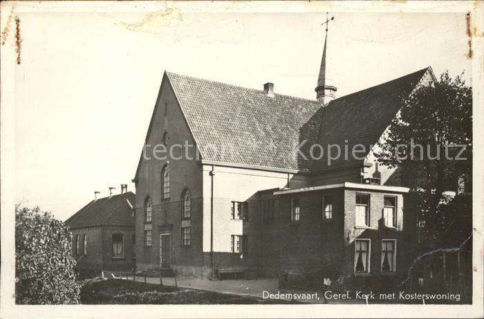 Dedemsvaart Geref Kerk met Kosterswoning Kirche