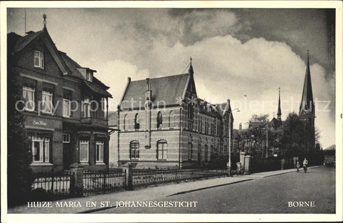 Borne Overijssel Huize Maria en St Johannesgesticht Kerk