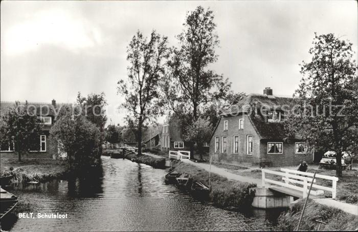 Belt Schutsloot Partie am Fluss