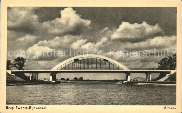 Almelo Brug Twente Rijnkanaal Bruecke