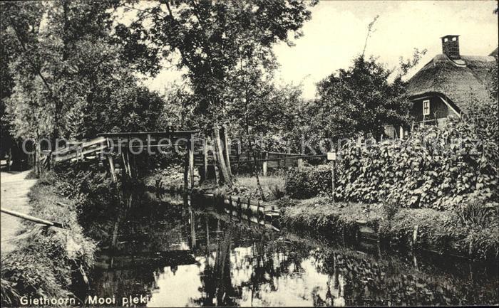 Giethoorn Mooi plekie Wasserstrasse
