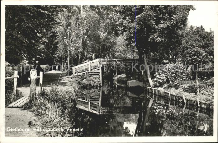 Giethoorn Hollandsch Venetie Wasserstrasse