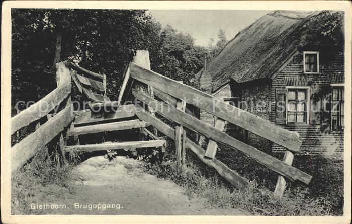 Giethoorn Brugopgang Hotel Het Wapen van Geithoorn Prinsen