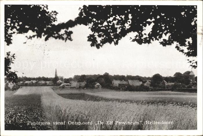 Hellendoorn Panorama vanaf Ontsp. oord De Elf Provi