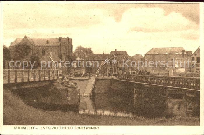 Doetinchem Ijsselgezicht na het Bombardement