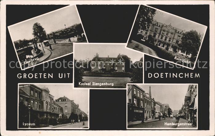 Doetinchem Ruimzicht Hemburgerstraat Kasteel Slangenburg Lyceum