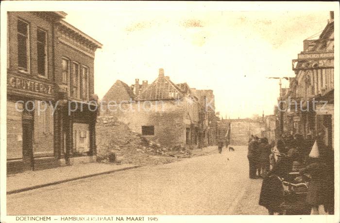 Doetinchem Hamburgerstraat na Maart 1945