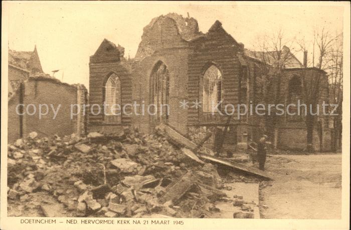 Doetinchem Ned. Herv. Kerk na 21 Maart 1945