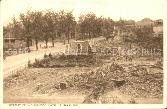 Doetinchem Terborgscheweg Maart 1945
