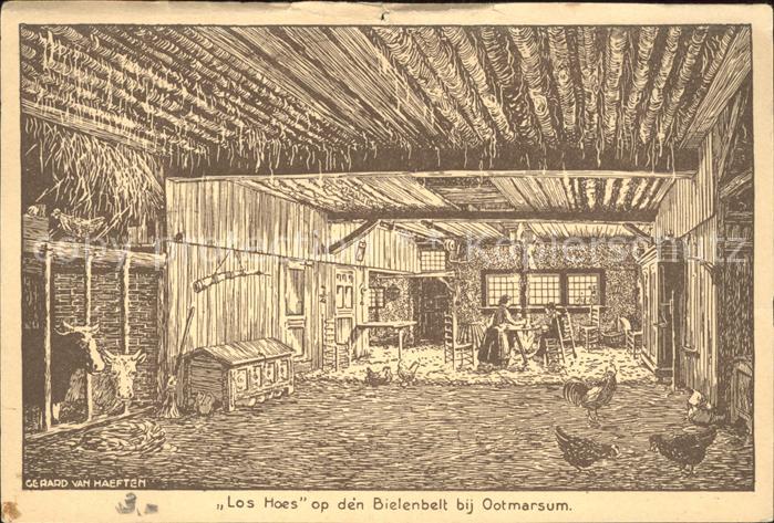 Ootmarsum Los Hoes op de Bielenbelt Künstlerkarte