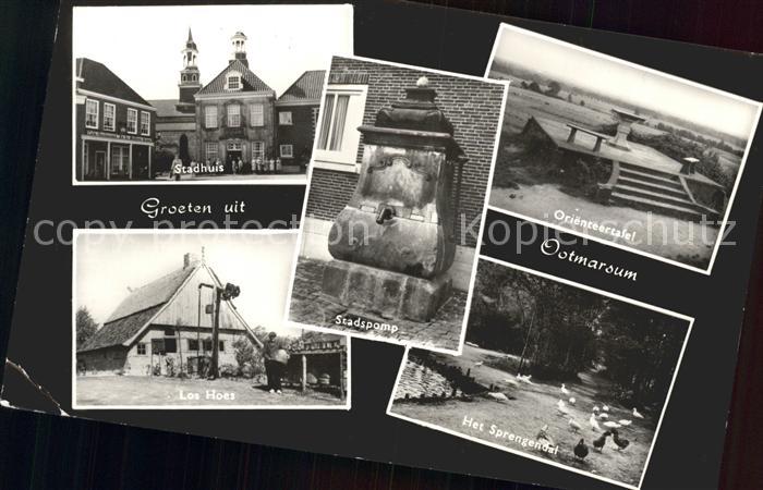 Ootmarsum Orienteertafel Sprengendal Hoes Stadhuis Stadspomp