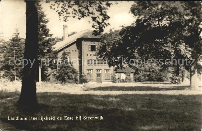 Steenwijk Landhuis Heerlijkheid Eese