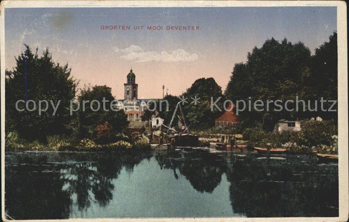 Deventer Teich Boote