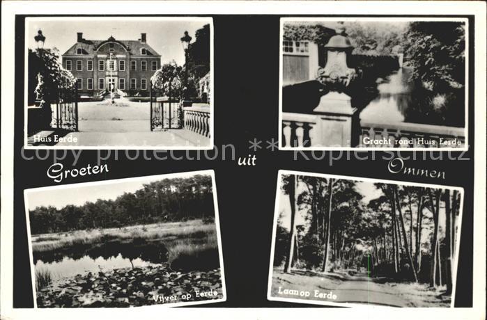 Ommen Overijssel Huis Eerde Vijver Laan